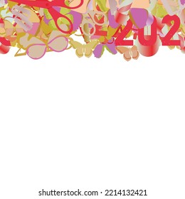 Background pattern abstract seamless design texture. Horizontal stripe. Border frame, transparent background. Theme is about holiday, hair care, tropical, exotic, Monarch, art, Barber's pole