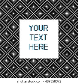 Background pattern abstract square.