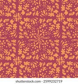 Background Pattern Animal Batik Vector