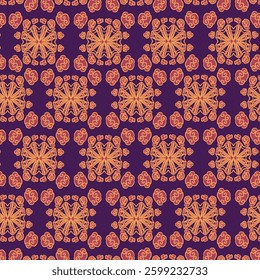 Background Pattern Animal Batik Vector