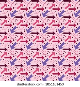 Background pattern with arrow shapes in very matching colors