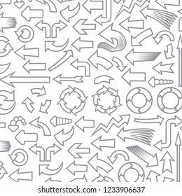 background pattern with arrows icons