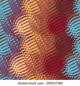 Background pattern with bright color point, spot