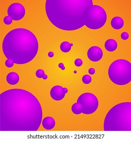 BACKGROUND PATTERN CANDY BALL ROUND BOUNCE 