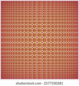 Background pattern celtic on a spherical squares workpiece