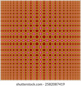 Background pattern celtic on a spherical squares workpiece