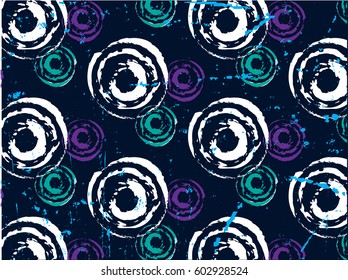  background pattern, with circles, paint strokes and splashes