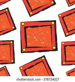 background pattern, with circles, squares, strokes and splashes