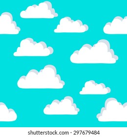 Background pattern clouds