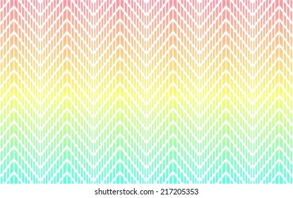 Background pattern colorful zigzag
