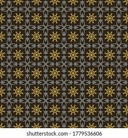 Background pattern. Decoration wallpaper texture. Seamless floral pattern for fabric, tiles, interior design or wallpaper. Background vector image