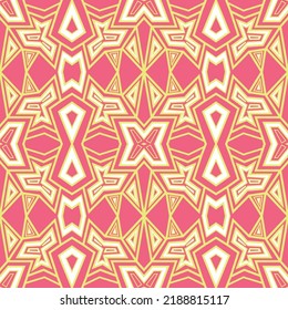 Background pattern with decorative geometric and abstract elements