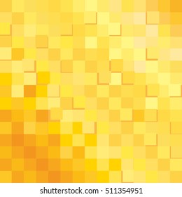 background pattern for design technical topic, flat yellow square