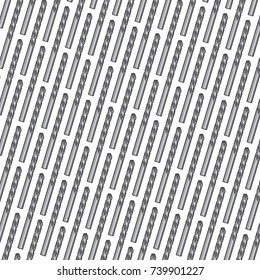 background pattern with drill bit