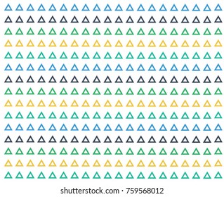 Background pattern elements triangle