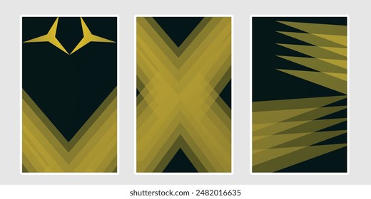 Background pattern featuring yellow graphics and colorful designs. It has elements of graphic design and may resemble a flag design. EPS Vector File.