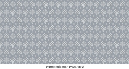 Background pattern with geometric and decorative elements gray background, wallpaper. Seamless pattern, texture for your design. Vector illustration 