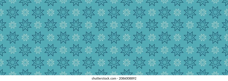 Background pattern with geometric elements on a blue background. Vector graphics