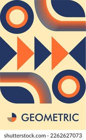 Background pattern geometric shape style