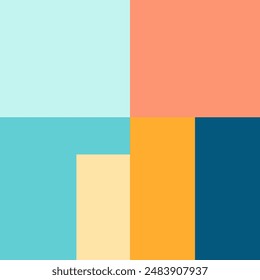 Background pattern geometric shapes for graphic design, fabric, textile, fashion. Vector illustration.