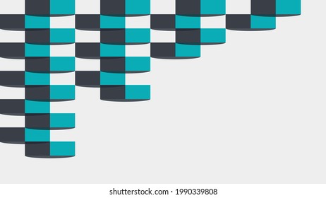 Background pattern with geometric texture a combination of black, gray, turquoise, and dark