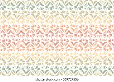 Background pattern of heart spiral