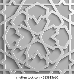 Background with pattern in islamic style