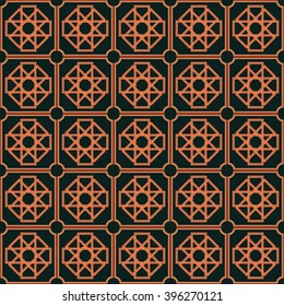 Background with pattern in islamic style
