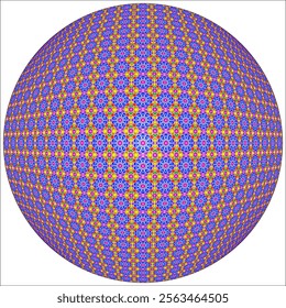 Background pattern knurling on a spherical workpiece