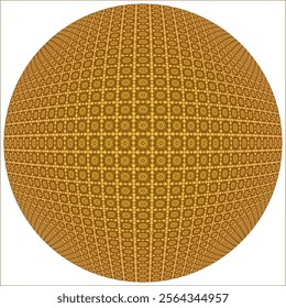 Background pattern knurling on a spherical workpiece