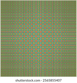 Background pattern knurling on a spherical squares workpiece