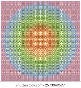 Background pattern knurling on a spherical squares workpiece