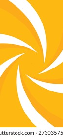 Background pattern line curve white and yellow color. Radial line technology banner