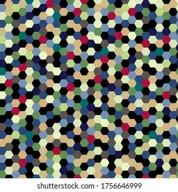 background with pattern motley shiny mosaic abstract vector illustration
