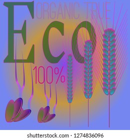 Background pattern nature multicolor eco spica kit.