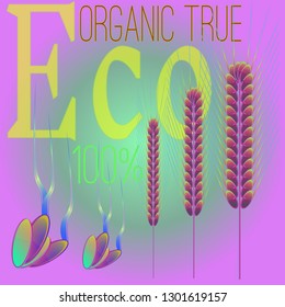 Background pattern nature multicolored eco spica suite.