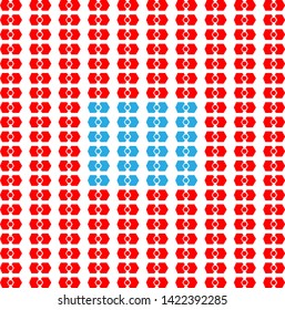 Background pattern object and symbol designs