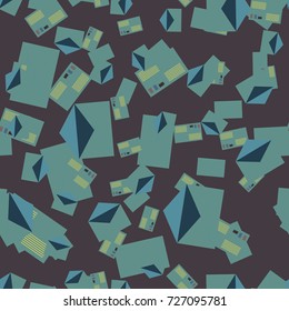Background pattern with open mail envelope. Modern doodle pop art sketch. Bright seamless pattern with colorful envelopes, letters. For textiles, packaging paper.