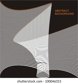 Background pattern with optical effect