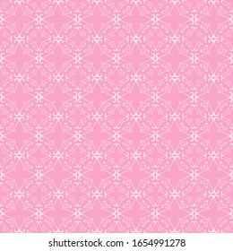 Background Pattern. Pink color. Seamless Geometric Pattern. Texture Wallpaper. Vector image.