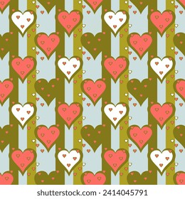 background with pattern in romantic style