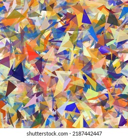 Background pattern seamless design texture. Theme is about abstract, futuristic, sci-fi, triangles, shapes