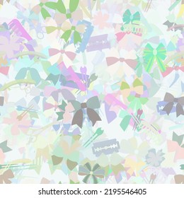 Background pattern seamless design texture. Pastel colors