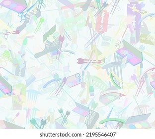 Background pattern seamless design texture. Pastel colors