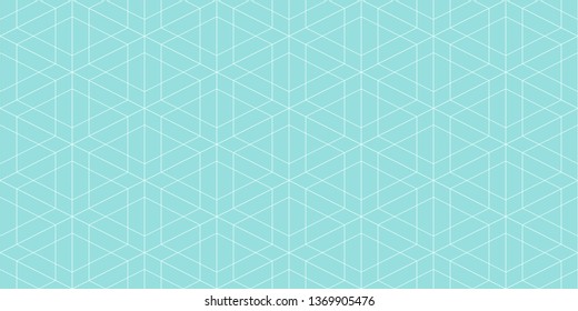 Background pattern seamless geometric abstract green aqua colors vector. Summer background design.