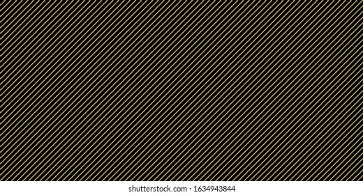 Background pattern seamless geometric diagonal stripe abstract gold luxury color vector. Black background design.