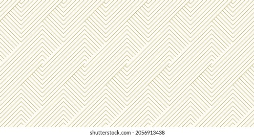 Background pattern seamless geometric line abstract gold luxury color vector 