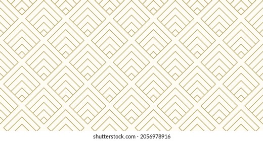 Background pattern seamless geometric line abstract gold luxury color vector.