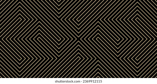 Background pattern seamless geometric line stripe chevron square zigzag abstract gold luxury color vector. Christmas background.
