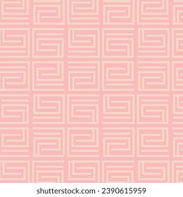 Background pattern seamless geometric line abstract pink tone luxury design vector. Geometric pattern seamless.